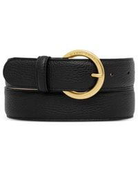 Gianni Chiarini - Pebbled-Leather Belt - Lyst