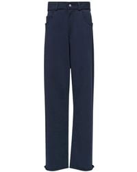 MM6 by Maison Margiela - Raw-Cut Pants - Lyst