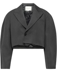 JW Anderson - Cropped Tailored Blazer - Lyst