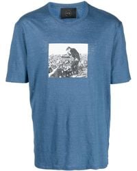 Limitato - T-Shirt mit Foto-Print - Lyst