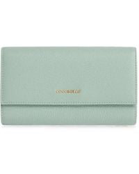 Coccinelle - Grand Portefeuille À Plaque Logo - Lyst