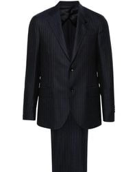 Lardini - Pinstriped Single-Breasted Suit - Lyst