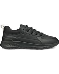 Geox - Terrestre Leather Lace-Up Sneakers - Lyst