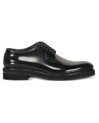 Moorer - Campini Shiny Leather Derby Shoes - Lyst