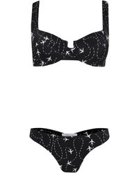 Brigitte Bardot - Set Bikini Con Stampa - Lyst