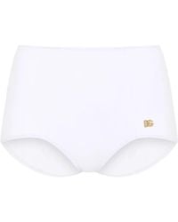 Dolce & Gabbana - Logo-Appliqué Bikini Bottoms - Lyst