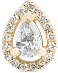Djula - Pear Bar Diamant-Piercing - Lyst