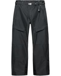 Prada - Belted Straight-Leg Trousers - Lyst