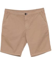 Paul Smith - Organic Cotton-Twill Shorts - Lyst