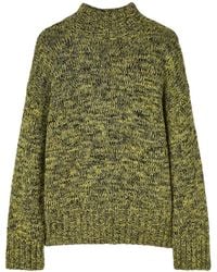 Jil Sander - Roll-Neck Speckle Wool Jumper - Lyst