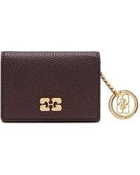 Ganni - Card Holder With Flap - Lyst