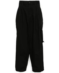 Yohji Yamamoto - Tucked Trousers - Lyst
