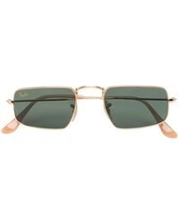 Ray-Ban - Julie Rectangular-Frame Sunglasses - Lyst