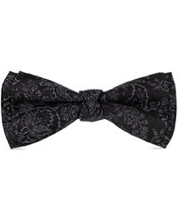 Etro - Floral-jacquard Twill Bow Tie - Lyst