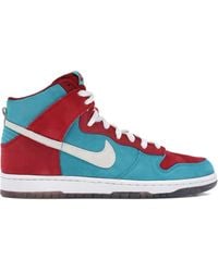 Nike - Dunk High Premium Sb High-Top Suède Sneakers - Lyst
