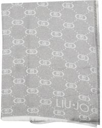 Liu Jo - Écharpe À Motif Monogrammé - Lyst