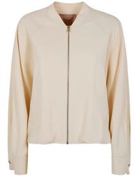 Twinset - Zip-Up Bomber Jacket - Lyst