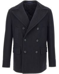 Tagliatore - マルチポケット ダブルコート - Lyst