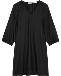 Marc O' Polo - Puff-Sleeve V-Neck Dress - Lyst