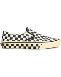 Vans - Baskets Classic Sans Lacets À Motif Damier - Lyst