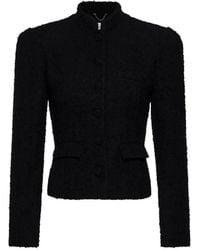 Magda Butrym - Blazer En Tweed À Simple Boutonnage - Lyst