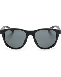 Emporio Armani - Oval-Frame Sunglasses - Lyst
