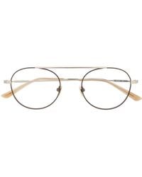 Calvin Klein - Pilot-Frame Glasses - Lyst