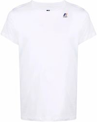 K-Way - Logo Crew-Neck T-Shirt - Lyst