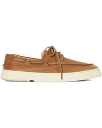 Osklen - Soho Dockside Laced Leather Boat Shoes - Lyst