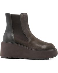 CafeNoir - Stiefel Mit Plateau-Absatz - Lyst