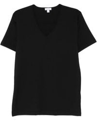 Sunspel - T-Shirt À Col V - Lyst
