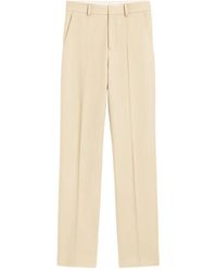Ami Paris - Wool Large-Fit Trousers - Lyst