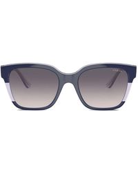Vogue Eyewear - Vo5558S Zonnebril Met Vierkant Montuur En Glitter - Lyst