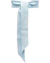 forte_forte - Tie-Fastening Suede Belt - Lyst