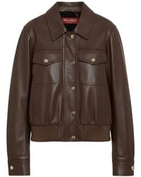 Max Mara - Mstbiada Buttoned Chest-Pocket Jacket - Lyst