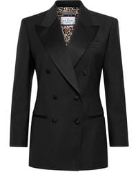 Philipp Plein - Peak-Lapels Double-Breasted Blazer - Lyst