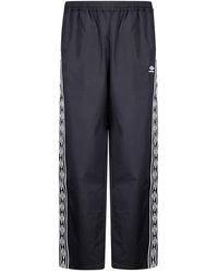 Umbro - Broek Met Elastische Tailleband En Zijstrepen - Lyst