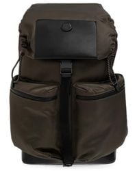 Moncler - Kenton Drill Logo-Patch Backpack - Lyst