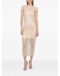 Patrizia Pepe - Embellished Midi Dress - Lyst
