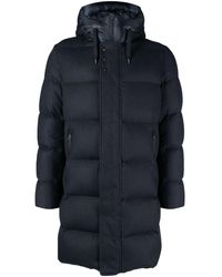 Herno - Hooded Padded Mid-length Coat - Lyst