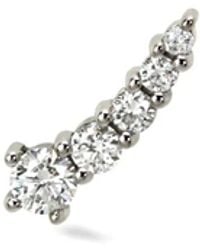 Lark & Berry - 14Kt Shooting Star Diamond Stud Earring - Lyst