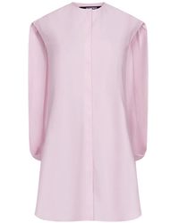 Jacquemus - La Robe Berlingot Long-Sleeve Shirt Dress - Lyst