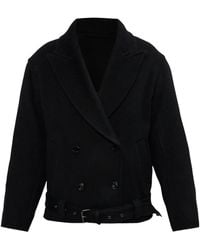 Isabel Marant - Belted Double-Breasted Jacket - Lyst