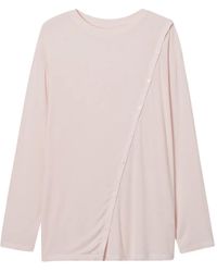 B+ AB - Buttoned Long-Sleeve Top - Lyst