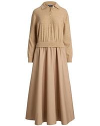 Polo Ralph Lauren - Button-Up Jurk - Lyst