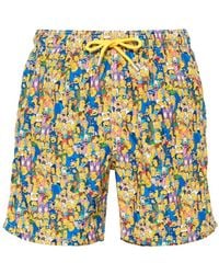 Mc2 Saint Barth - Lightning Micro Fantasy Badeshorts - Lyst