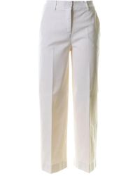 Via Masini 80 - Pressed-Crease Trousers - Lyst