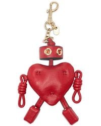 Anya Hindmarch - Heart-Shape Keyring - Lyst