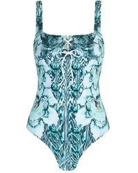 Temperley London - Liana フローラル水着 - Lyst