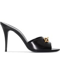 Saint Laurent - Le Maillon 95Mm Heel Sandals - Lyst